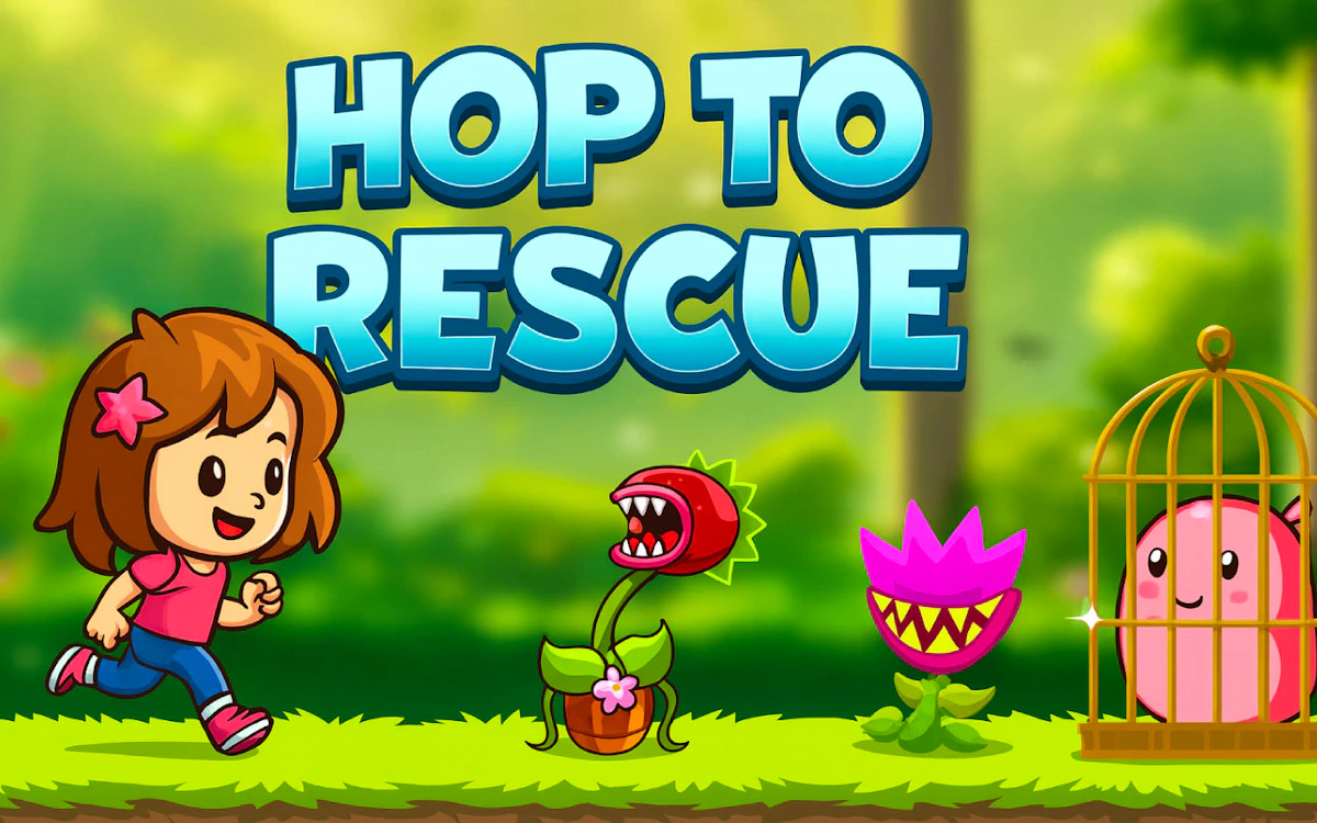 Play Hop to Rescue — free online Platformer game