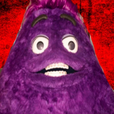 Horror Grimace Burn or Die By Gamepix