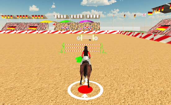 Horse Show Jump Simulator 3D - Jogo Gratuito Online