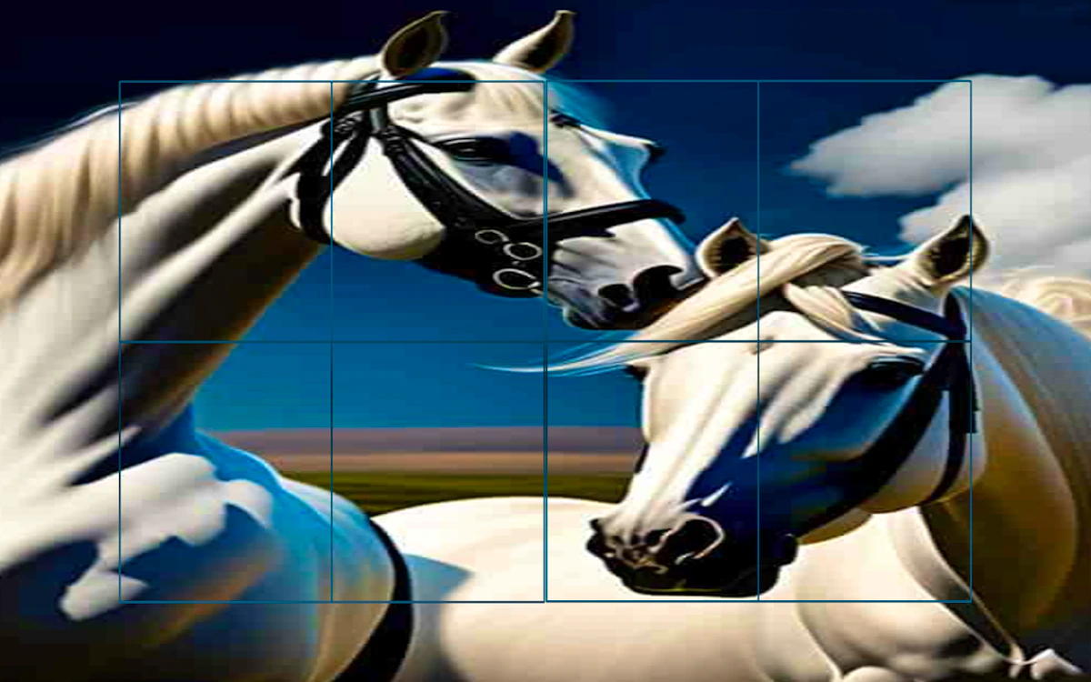 Horses Puzzle quest game thumbnail