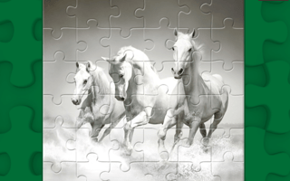 Horses Puzzle game cover