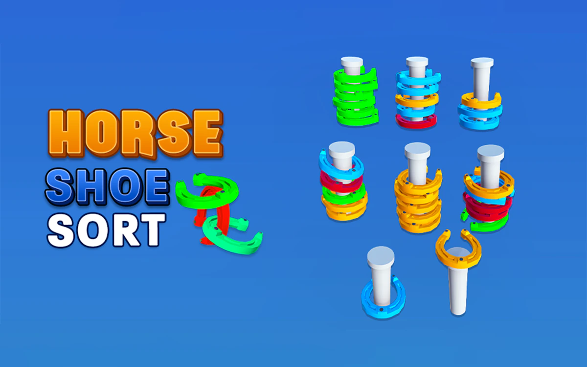 Play Horseshoe Sort Puzzle Games — free online Puzzle game