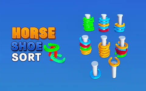 Horseshoe Sort Puzzle Games game thumbnail