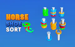 Horseshoe Sort Puzzle Games