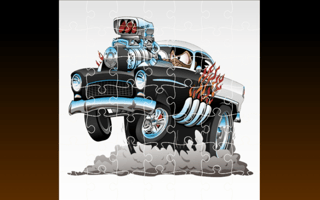 Hot Rod Jigsaw game cover