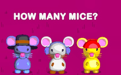How Many Mice game