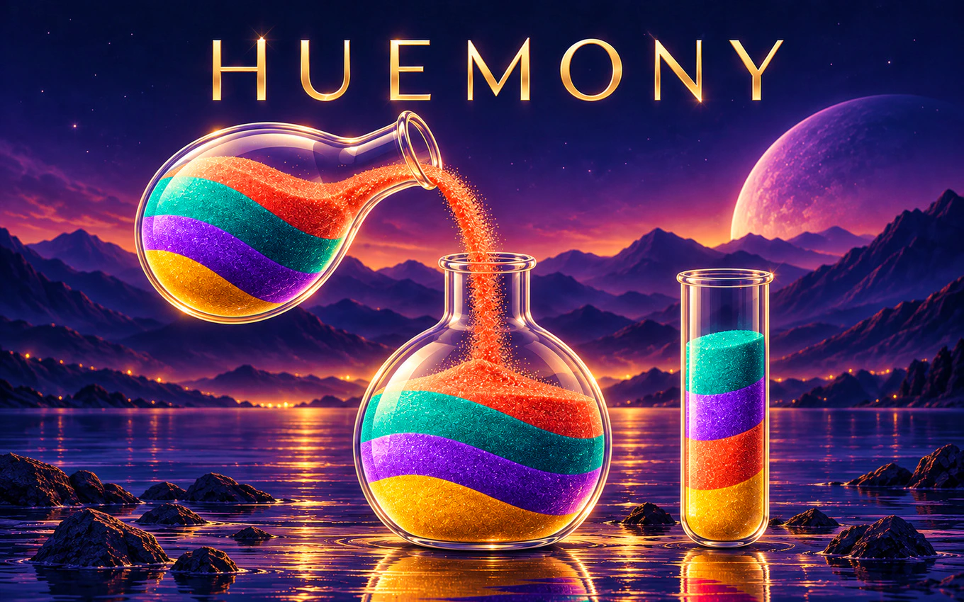 Huemony - Relaxing Color Sort Puzzle