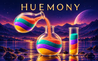 Huemony - Relaxing Color Sort Puzzle