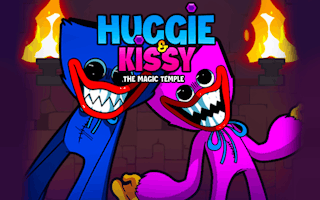 Huggie & Kissy: The Magic Temple game cover