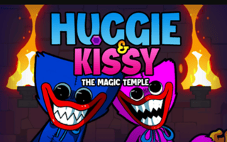 Huggie & Kissy: The magic temple