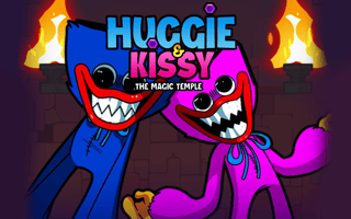 Huggie & Kissy: The magic temple