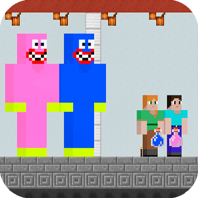 Huggy Kissy vs Steve Alex By Gamepix