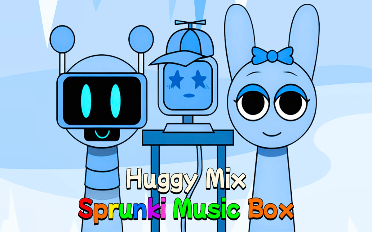 Play Huggy Mix Sprunki Music Box — free online Music game