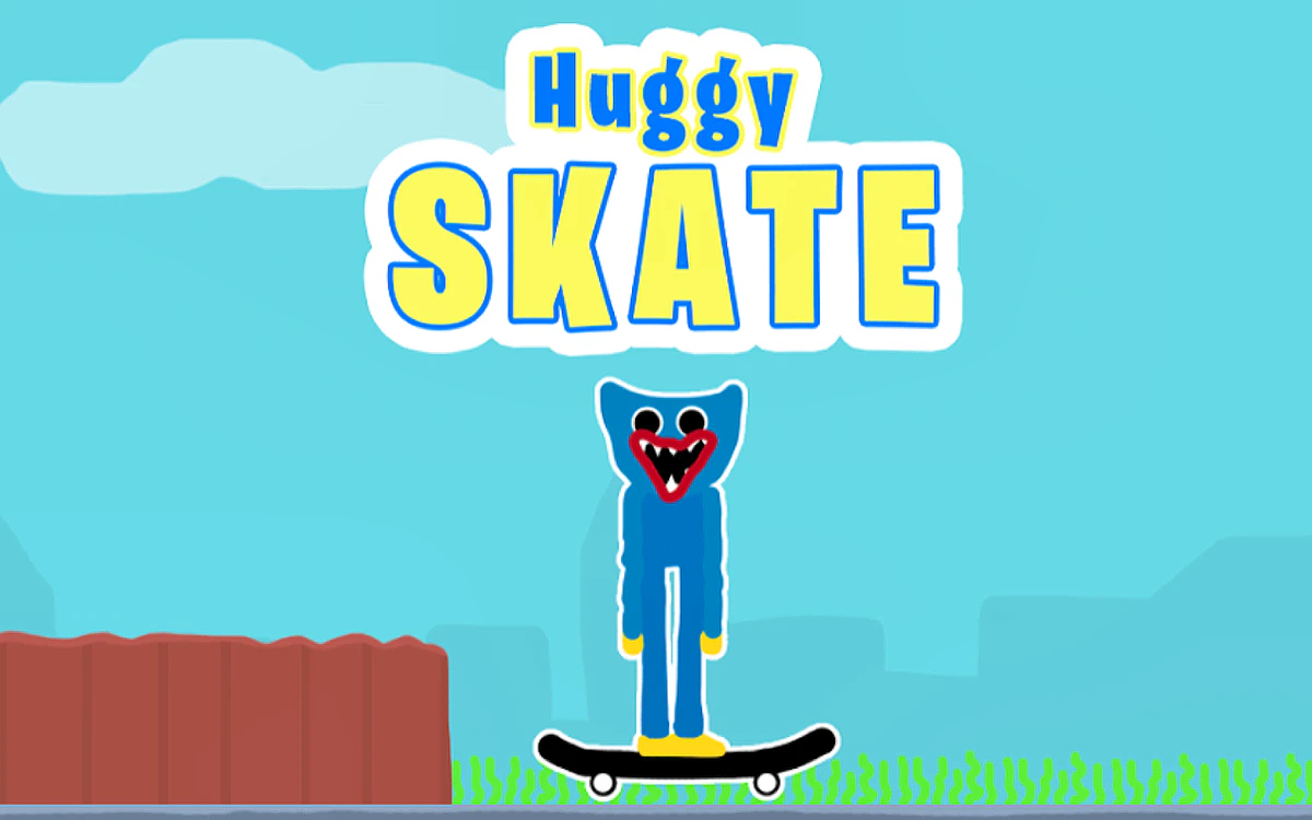 Play Huggy Skate — free online Monster game