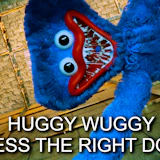 Huggy Wuggy - Guess the right door