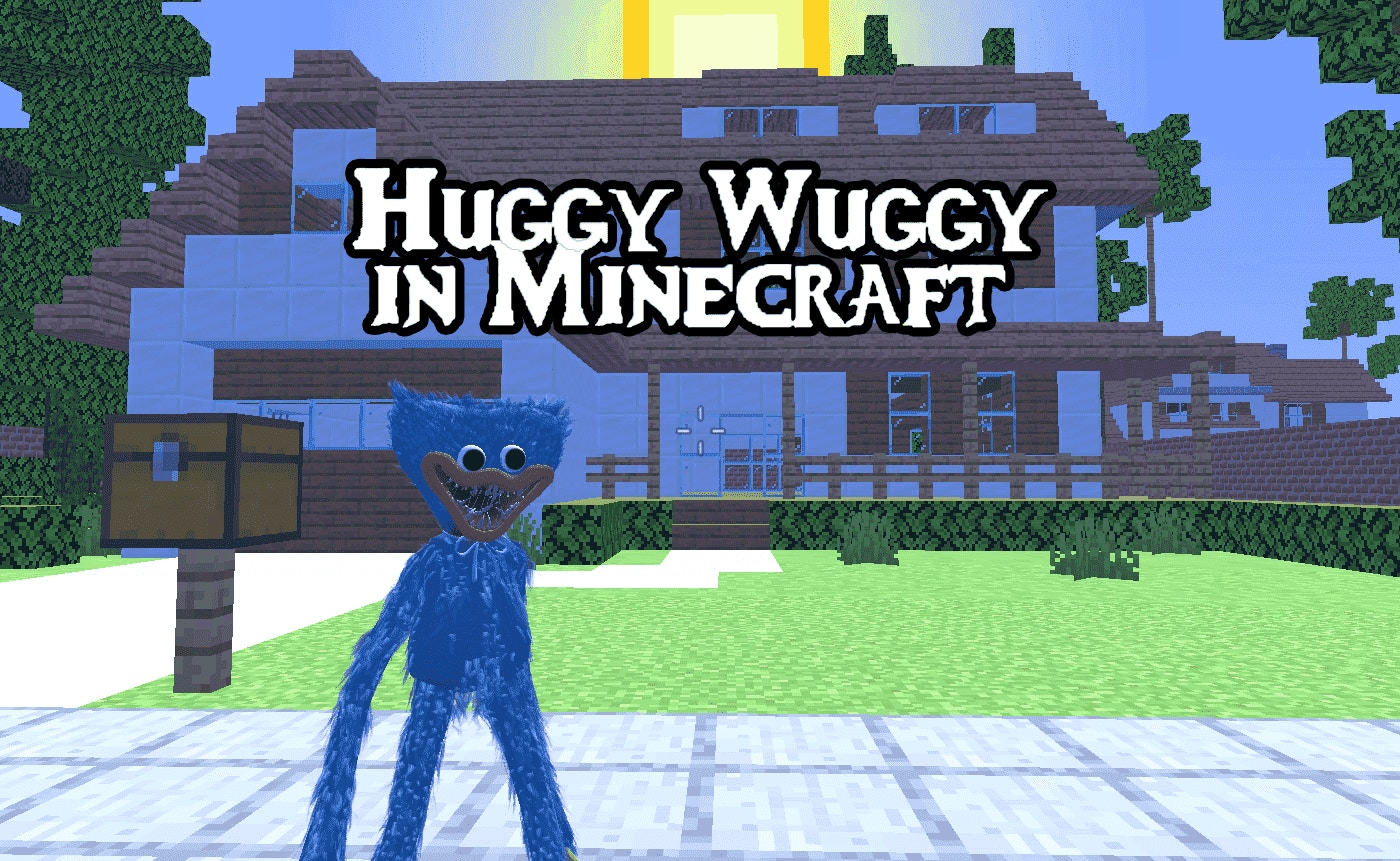 Huggy Wuggy in Minecraft