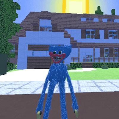Huggy Wuggy in Minecraft By Gamepix