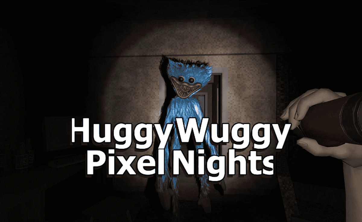 Play Huggy Wuggy Pixel Nights — free online Fighting game