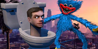 Huggy Wuggy Run From Skibidi Toilet thumbnail