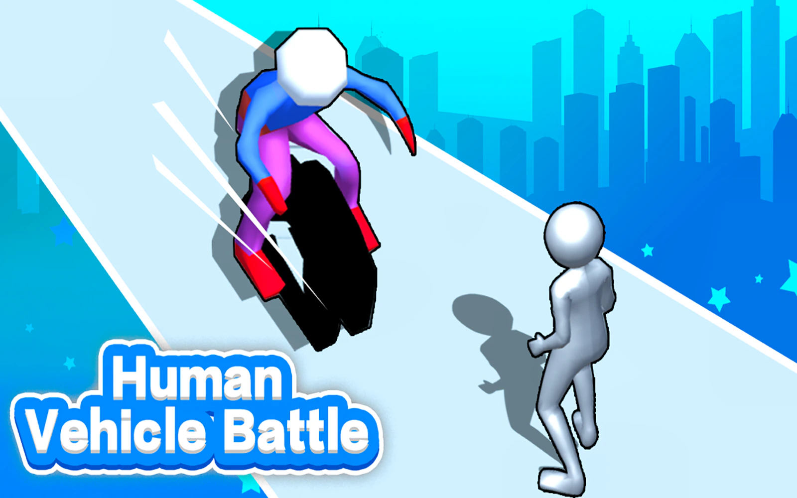 Human Vehicle Battle — free online casual game on Glaze Games