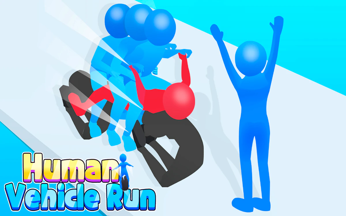 Play Human Vehicle Run — free online Runner game