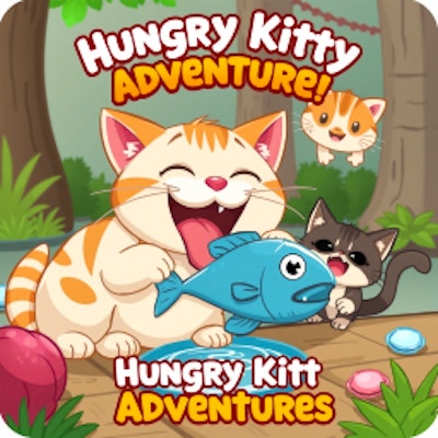 Hungry Kitty Adventures By Gamepix