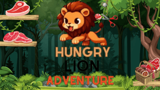 Hungry Lion Adventure game cover
