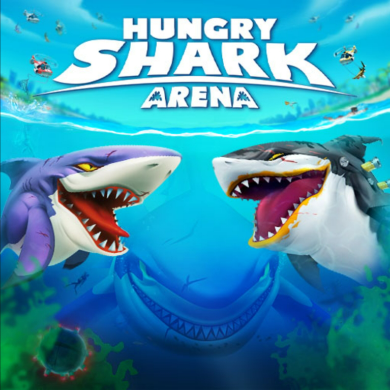 Play Hungry Shark Arena game free online