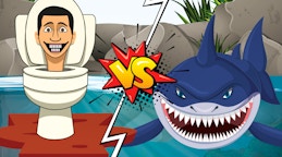 Hungry Shark Vs Skibidi