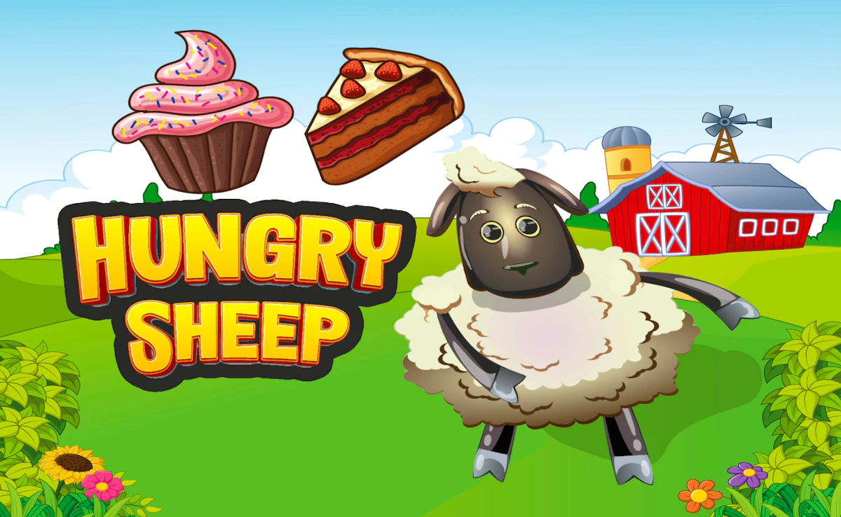 Play Hungry Sheep — free online Hyper Casual game