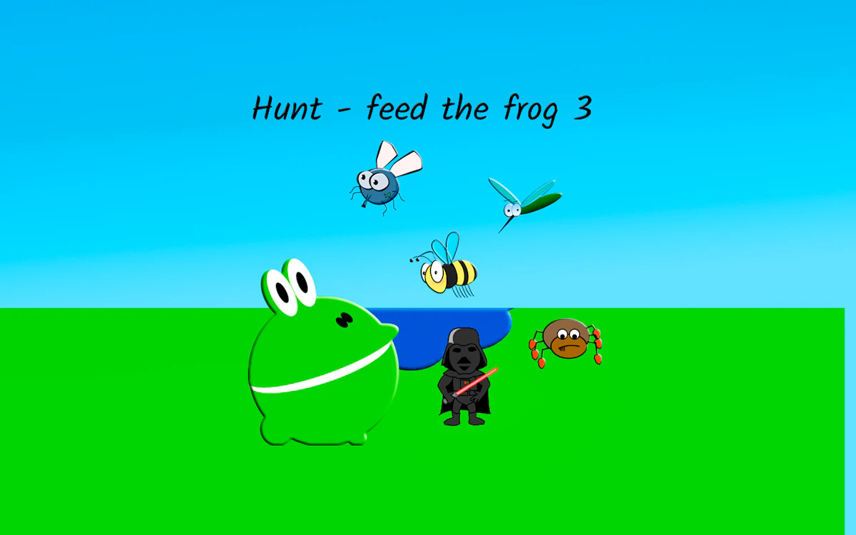 Play Hunt - Feed the Frog 3 — free online Animal game