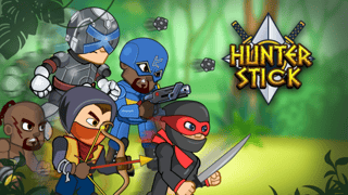Hunter Stick Io game cover