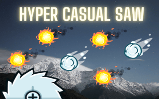 Hyper Casual Meteor Vs Saw game cover