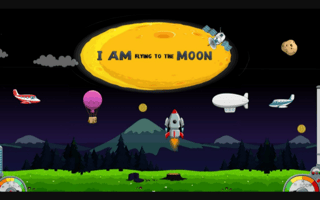 I Am Flying To The Moon game cover