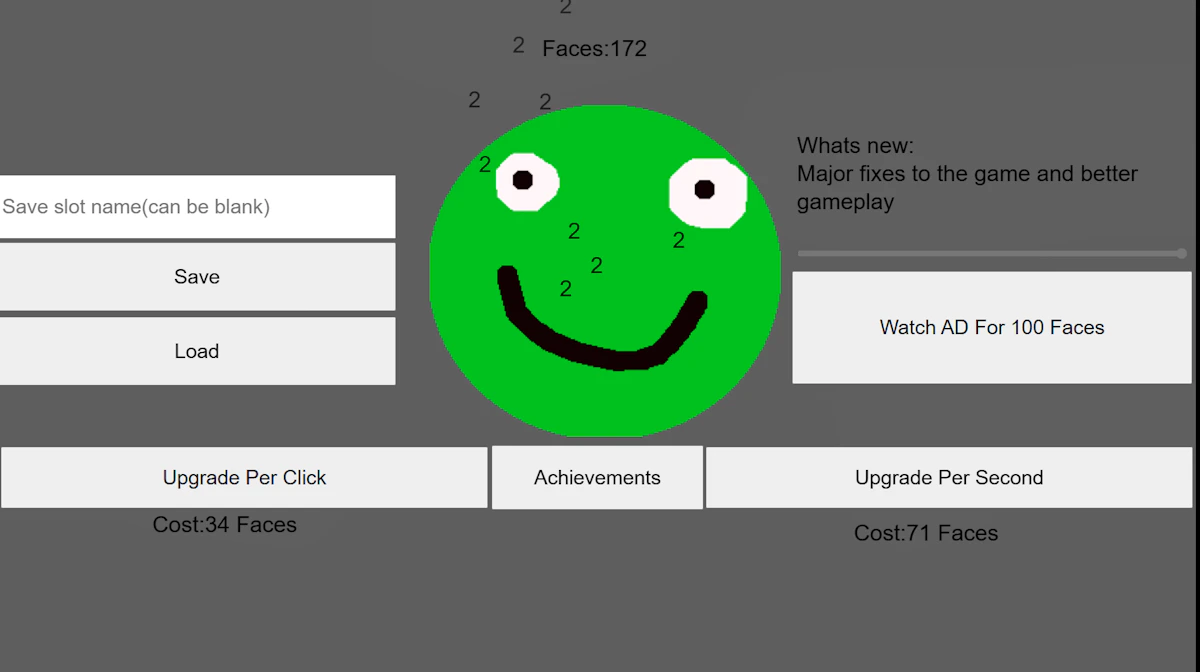 Play I Need Faces Idle Clicker — free online Addictive game