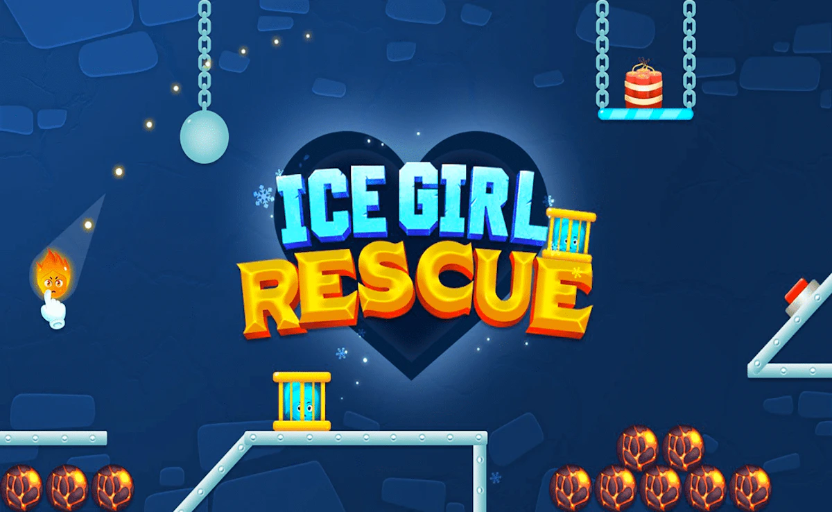Play Ice Girl Rescue — free online Adventure game