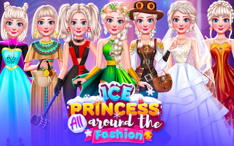 Ice Princess All Around The Fashion game thumbnail