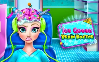 Ice Queen Brain Doctor game cover