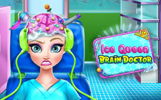 Ice Queen Brain Doctor game cover