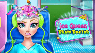 Ice Queen Brain Doctor game cover