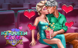 Ice Queen Cinema Flirting game cover