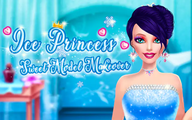 Rainha do Gelo: Vestir e Jogo de Menina