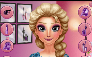 Ice Queen Makeup Time game cover