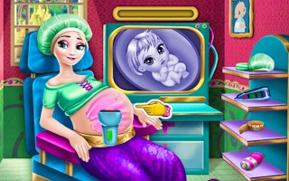 Ice Queen Pregnant Check-up game cover