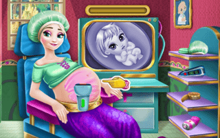 Ice Queen Pregnant Check-up game cover