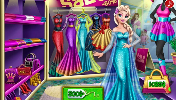 Ice Queen Realife Shopping 🕹️ Play Now On Gamepix