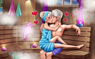 Ice Queen Sauna Flirting game cover