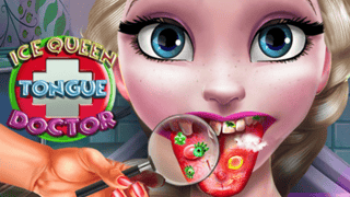 Ice Queen Tongue Doctor game cover