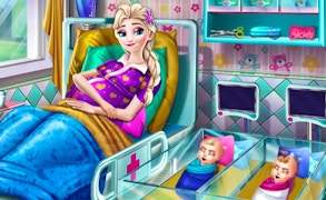 Baby Snow Sick Day 🕹️ Play Now on GamePix