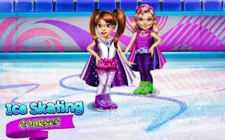 Ice Skating Courses game cover